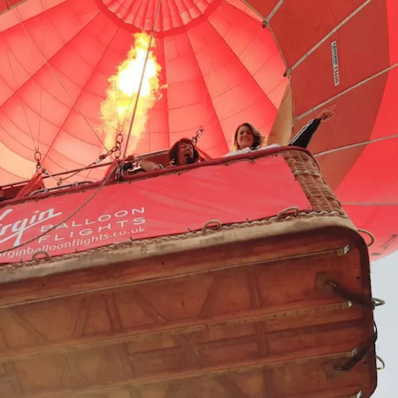 Lift Off on a Windermere Balloon Ride