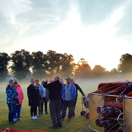 Windermere Balloon Ride Safety Briefing